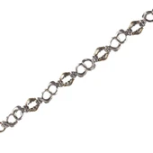 925 Ayar Gümüş Antik Otantik Bileklik thumbnail 2