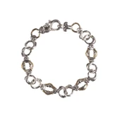 925 Ayar Gümüş Antik Otantik Bileklik thumbnail 1