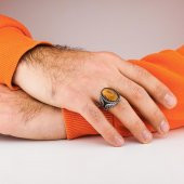 Kaplangözü Taşlı 925 Ayar Gümüş Yüzük thumbnail 2