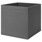 Düzenleyici Kutu IKEA Ev Düzeni Düzenleme Saklama Kutusu Gri Renk  33x38x33 cm - 1