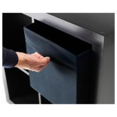 Düzenleyici Kutu IKEA Ev Düzeni Düzenleme Saklama Kutusu Siyah 33x38x33 cm thumbnail 2