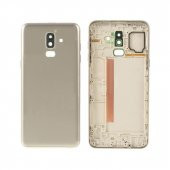 Samsung Galaxy J8 (SM-J810F) ARKA FULL KASA KAPAK  GOLD - 1