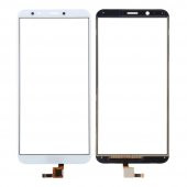 Huawei Y7 2018 (LDN-L01) DOKUNMATİK ÖN CAM LENS  BEYAZ - 1