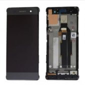 Sony Xperia XA (F3111) EKRAN FUL ÇITALI DOKUNMATİK LCD  SİYAH - 1