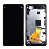 Sony Xperia Z1 Compact (D5503) FUL ÇITALI EKRAN DOKUNMATİK LCD  SİYAH - 1