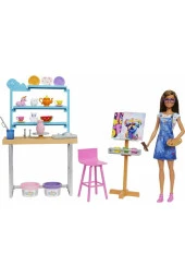 Barbienin Sanat Atölyesi Oyun Seti thumbnail 2