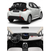 Toyota TRD Motorsport Logo Damla Silikon Plaka Logo Arma Amblem Yeni Stil thumbnail 4