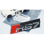 DK Tuning RS7 Gümüş Kırmızı 3D Ön Panjur Logo Audi İle Uyumlu - 5