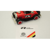 Volkswagen R Line Motorsport Logo Damla Silikon Plaka Logo Arma Amblem Yeni Stil - 2