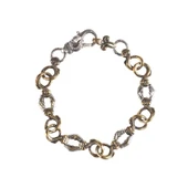 925 Ayar Gümüş ve Bronz Karışımı Antik Bileklik thumbnail 1