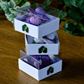 LAVANTA DOLGULU MİNİ ŞAPKALAR BROŞ VE TOKA - 5