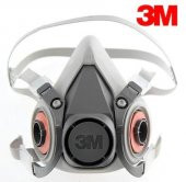 3M 6200 Yarım Yüz Maskesi + 3M 6059 Abek Filtre + 3M 5925 P2 Filtre +K501 Kapak - 4