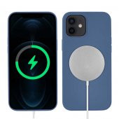 Apple iPhone 12 Kılıf Zore Silksafe Wireless Kılıf - 1