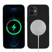 Apple iPhone 12 Kılıf Zore Silksafe Wireless Kılıf - 4