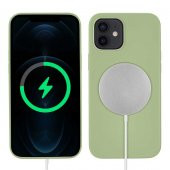 Apple iPhone 12 Kılıf Zore Silksafe Wireless Kılıf - 6