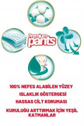 PREDO Premium Pants Külot Bezi 3 Numara 44 Adet + Islak Mendil 40lı - 2