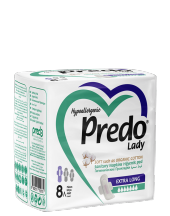 PREDO Predo Lady Hijyenik Ped Ekstra Uzun Boy 8 Adet - 1