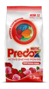 Predox Predox Matic Toz Deterjan Gül 2 x 3kg (6kg) - 1