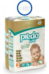 PredoBaby Premium Comfort Bebek Bezi 2 Numara - 1