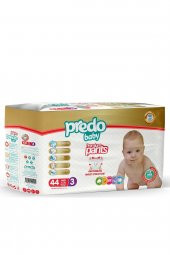 PredoBaby Premium Pants Külot Bezi 3 Numara (4-9kg) Mıdı 44 Adet - 1