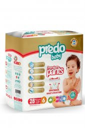 PredoBaby Premium Pants Külot Bezi 6 Numara (15+kg) Extra Large 28 Adet - 1