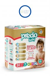 PredoBaby Premium Pants Külot Bezi 7 Numara (17+kg) X Large 24 Adet - 1