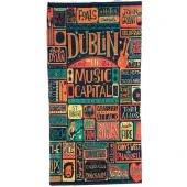 The Music Capital Temalı Buff Boyunluk Bandana No:128 - 1