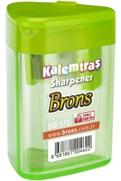 Brons Kalemtraş Hazneli Üçgen Öğrenci Kalemtıraşı (24 Adet Kalemtıraş) thumbnail 2