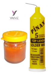 Yayke Tüp Lehim Teli+Lehim Pastası - 1
