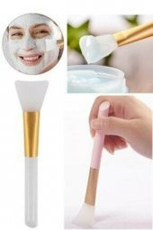 Yayke Yüz Maskesi Sürme & Soyma Aparatı, Plastik Uçlu Maske Fırçası - 2