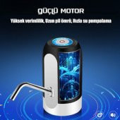 Yayke Usb Şarj Edilebilir Otomatik Damacana Su Pompası - 3