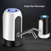 Yayke Usb Şarj Edilebilir Otomatik Damacana Su Pompası - 4