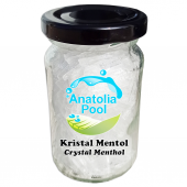 Anatolia Pool Sauna Buhar Esansı Kristal Mentol 90 gr (Sauna Essence Menthol Crystal) - 1