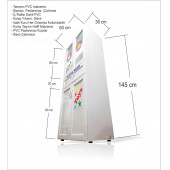 Hafif Tehlikesiz Plastik Kolay Taşınan Temizlenen Yıkanan Çocuk Oyuncak Eşya Çamaşır Dolabı Dolap - 3