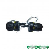 Hsgl Bisiklet Vites Kolu Sarı Göstergeli Siyah Dış Kablo Takım Bisiklet Vites Değiştiren Yol Şehir Dağ Bisikleti Bisiklet Yedek Parça - 4