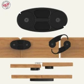 Gürçay Masa ve Mobilya Birleştirme Aparatı 11.509.B - 2 Çift - 2