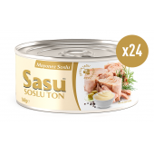 Sasu Mayonez Soslu Ton Balığı 1 Koli 24x160G İri Parça - 1