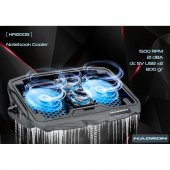 Hadron Hr2008 Notebook Soğutucu Ledli 4 Fanlı Yükseklik Kademeli - 5