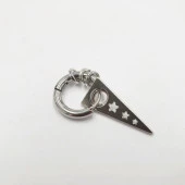 Uzun Üçgen Küpe Yıldız Model - 6