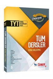 Sınav Yayınları Tyt Tüm Dersler Konu Anlatımlı Tek Kitap - 1