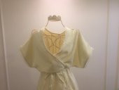 Finezza Vanessa Bambu Güpürlü Kimono Model Krem Bornoz M Beden - 674 - 5