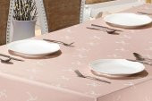 Finezza Rana Lüx Jakar Polycotton Kumaş Pudra Masa Örtüsü 160x220 cm - 157 - 5