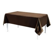 Finezza Kristal Monoray Kumaş Kahve Masa Örtüsü Dikdörtgen 140x200 cm - 596 - 4