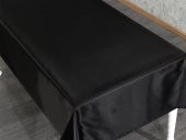 Finezza Kristal Monoray Kumaş Siyah Masa Örtüsü  Dikdörtgen 140x200 cm - 771 - 4