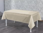 Finezza Kristal Monoray Kumaş Bej Masa Örtüsü  Dikdörtgen 140x200 cm - 764 - 1