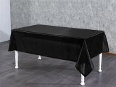 Finezza Kristal Monoray Kumaş Siyah Masa Örtüsü  Dikdörtgen 140x200 cm - 771 - 1