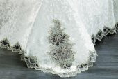 Finezza Jülide Polyester Pamuk Krem Pike Takımı Çift Kişilik 6 Parça - 699 - 5