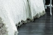 Finezza Jülide Polyester Pamuk Krem Pike Takımı Çift Kişilik 6 Parça - 699 - 7