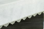Finezza Venüs Dantelli Keten Bej Sofra Takımı 8 kişilik 160x230cm 17 Prç. - 165 - 5