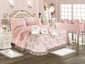 Finezza Platinyum Habibe Poly/Pamuk Kumaş Pudra Çeyiz Seti 46 Parça - 772 - 1